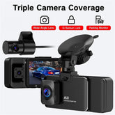 K02 PRO WIFI 4K ULTRA HD DASHCAM 5G WIFI6 WITH GPS COMPATIBILITY