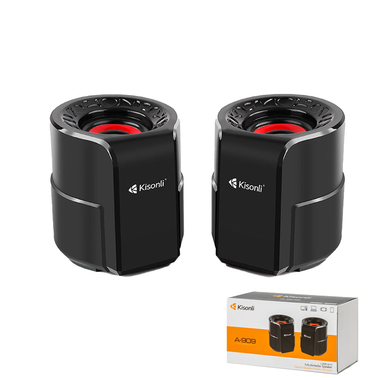 KISONLI A-909 PORTABLE COMPUTER MINI SPEAKER
