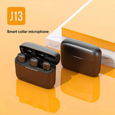 J13 Type C Dual Wireless Lavalier Microphone with Charging Case Video Recording Mic