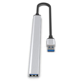 7 PORT USB 3.0 ULTRA SLIM PORTABLE HUB ALUMINUM ALLOY