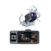 3 CHANNEL K02 DASH CAM 2.5K 1080P WITH BUILTIN GPS WIFI