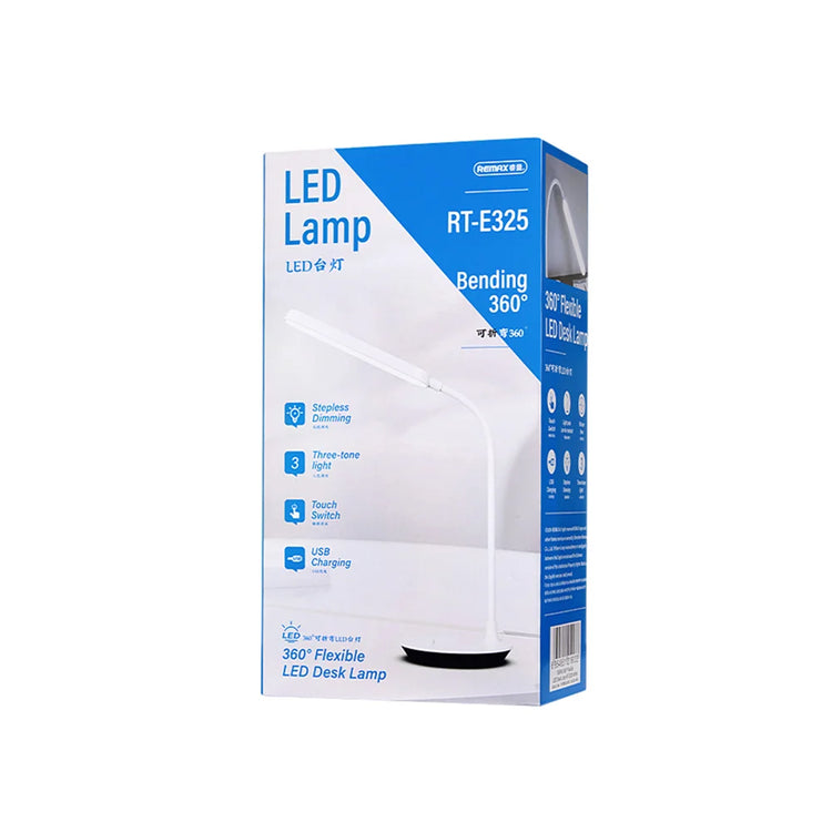 REMAX RT-E325 360° FLEXIBLE PORTABLE EYE-CARING LED DESK LAMP