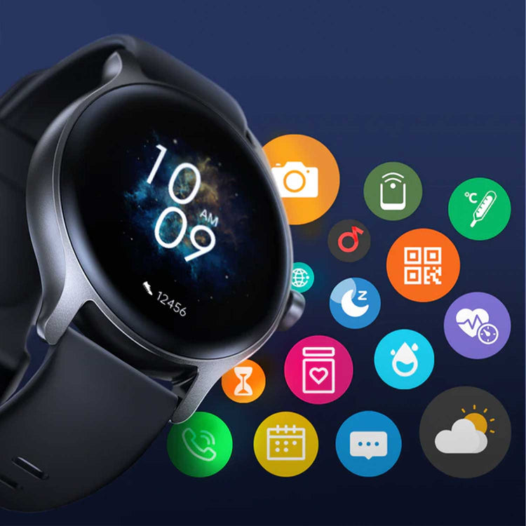 JOYROOM JR-FC1 Classic Series Smart Watch (Make/Answer Call) Dark Gray