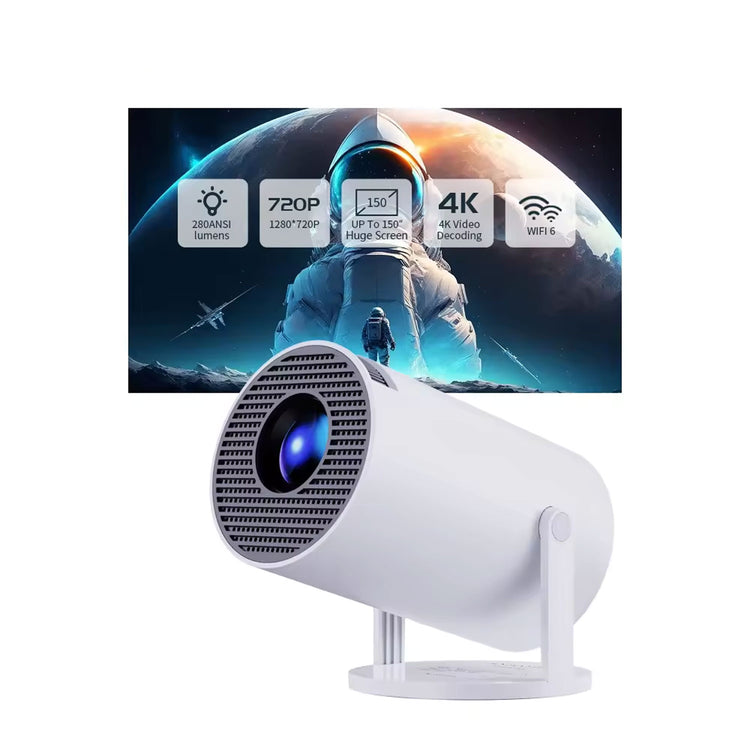 SPEED-X HY300 PRO 280 ANSI 20000+ GAME CONSOLE ANDROID 11.0 4K MINI PROJECTOR