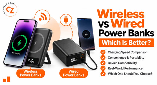 Wireless vs Wired Power Banks