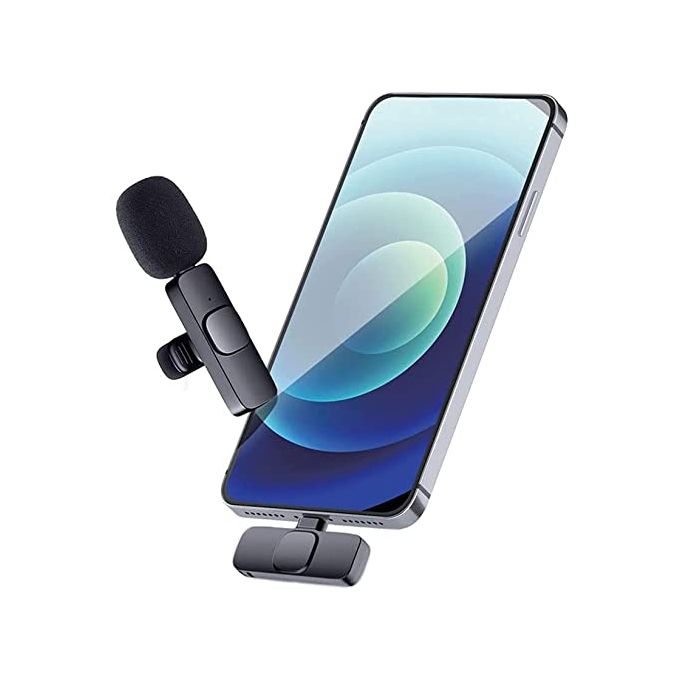 K8 Collar Wireless Microphone Type C Supported