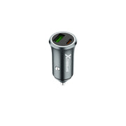 Speed-x Sx-c40 Pro 48w Dual Port Fast Car Charger With Usb-c To Usb-c Cable
