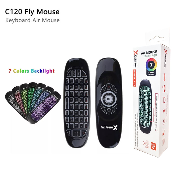 C120 RGB 7 BACKLIGHT VOICE AIR MOUSE