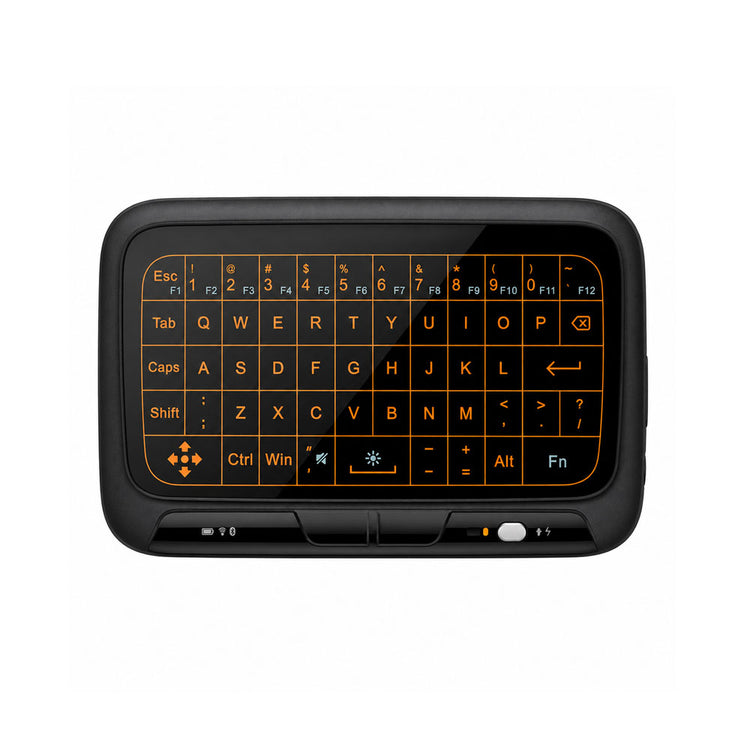 H18+ 2.4GHZ WIRELESS KEYBOARD FULL TOUCHPAD BACKLIGHT KEYBOARD