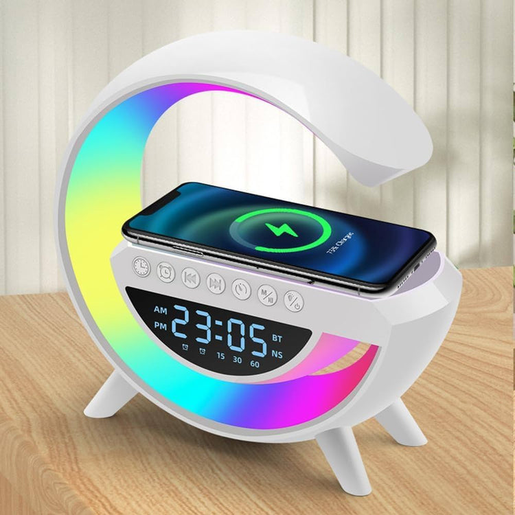 BT3401 LED WIRELESS PHONE CHARGER BLUETOOTH SPEAKER