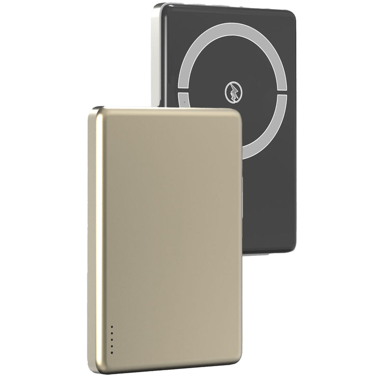 ASPOR A381 MAGNETIC PORTABLE MINI 5000MAH WIRELESS POWER BANK
