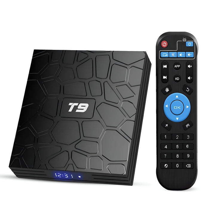 SMART BOX T9 4GB+64GB QUAD CORE 4K ULTA HD 9.0