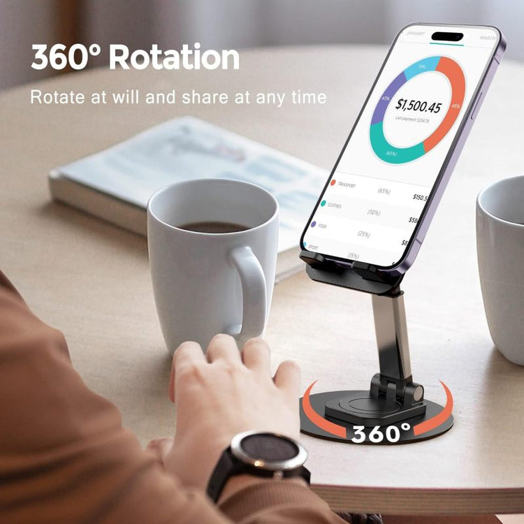 Jmary MK-59 Desktop Mobile Holder With 360 Rotation