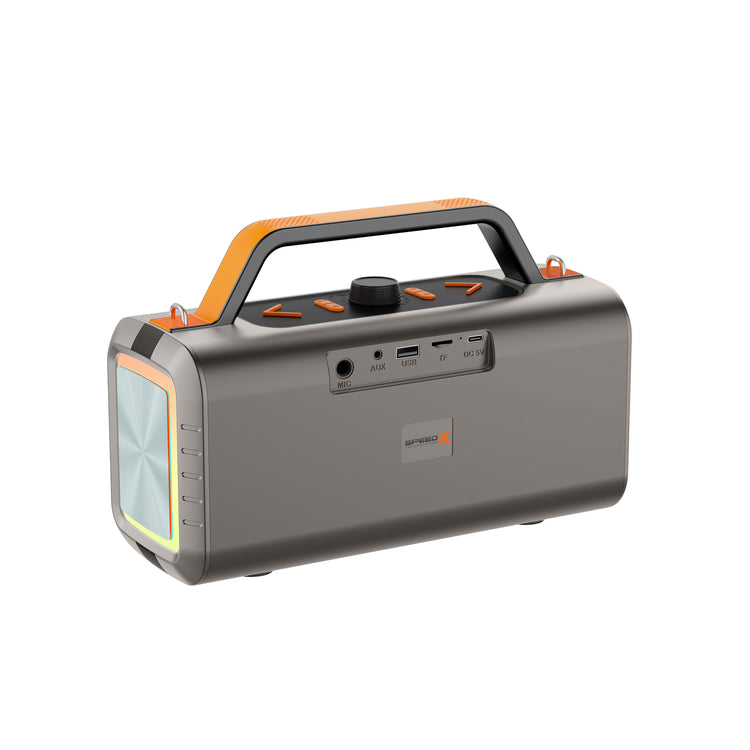 SPEED-X BOOM X20 40W ALUMINIUM ALLOY RGB BLUETOOTH SPEAKER