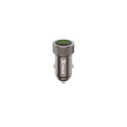 SPEED-X SX-C42 ELITE 48W PD + QC DUAL-PORT ALUMINIUM CAR CHARGER