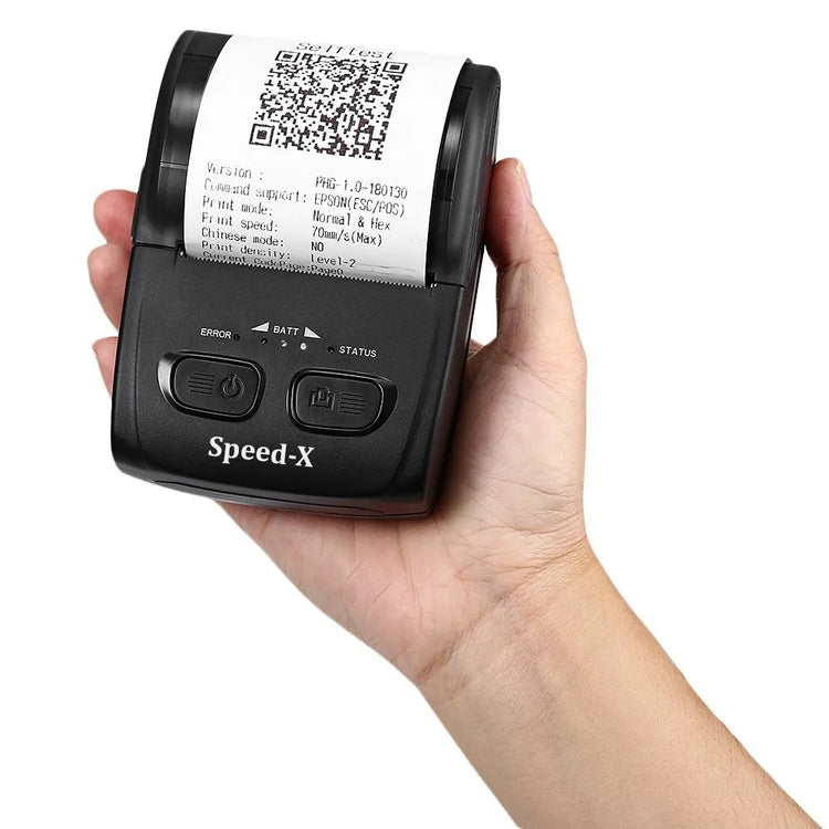 Speed-x BT500M MINI PORTABLE BLUETOOTH+USB PRINTER 58MM