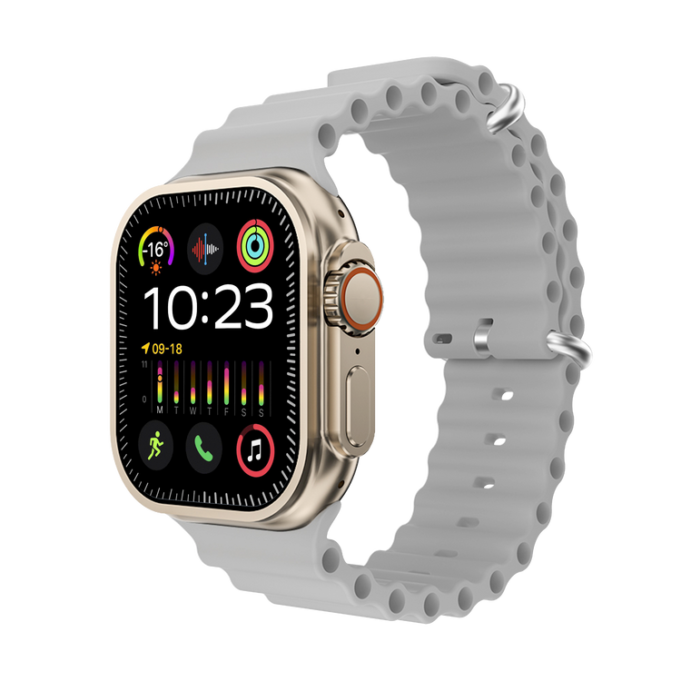 T900 ULTRA 2 SERIES 9 2.19 INCH SCREEN LAXASFIT SMART WATCH GREY