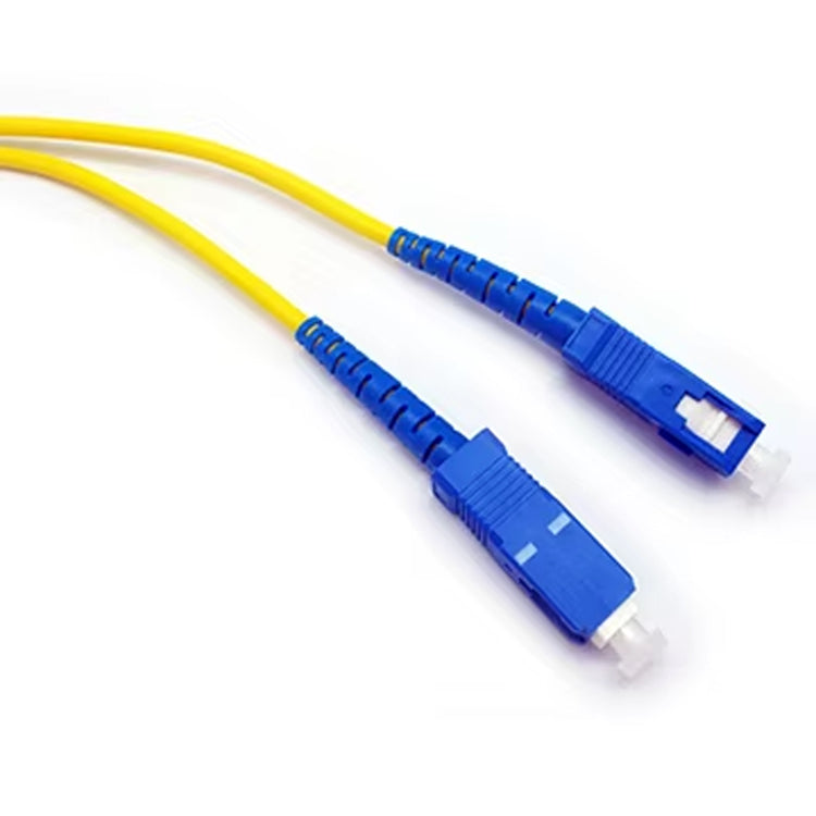 FIBER PATCHCORD SC/UPC SM DUPLEX DUAL CORE OPTICAL CABLE 3M