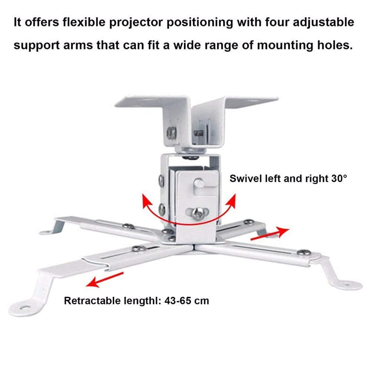 PROJECTOR CEILING MOUNT KIT HEAVY GAUGE (SQUARE TYPE) STAND 6.6FEET 2M