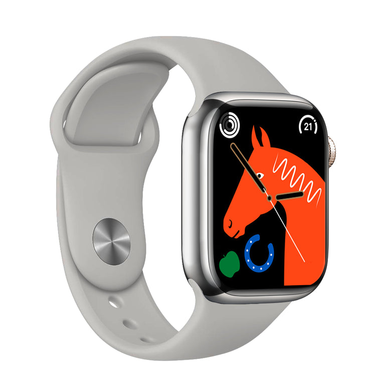 Watch 9 Max Series 9 Smartwatch (2.19 Inch IPS) 22mm Strap WITH Laxasfit APP Silver