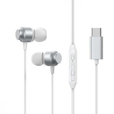 JOYROOM-EC06 TYPE-C Series In-Ear Metal Wired Earbuds Black
