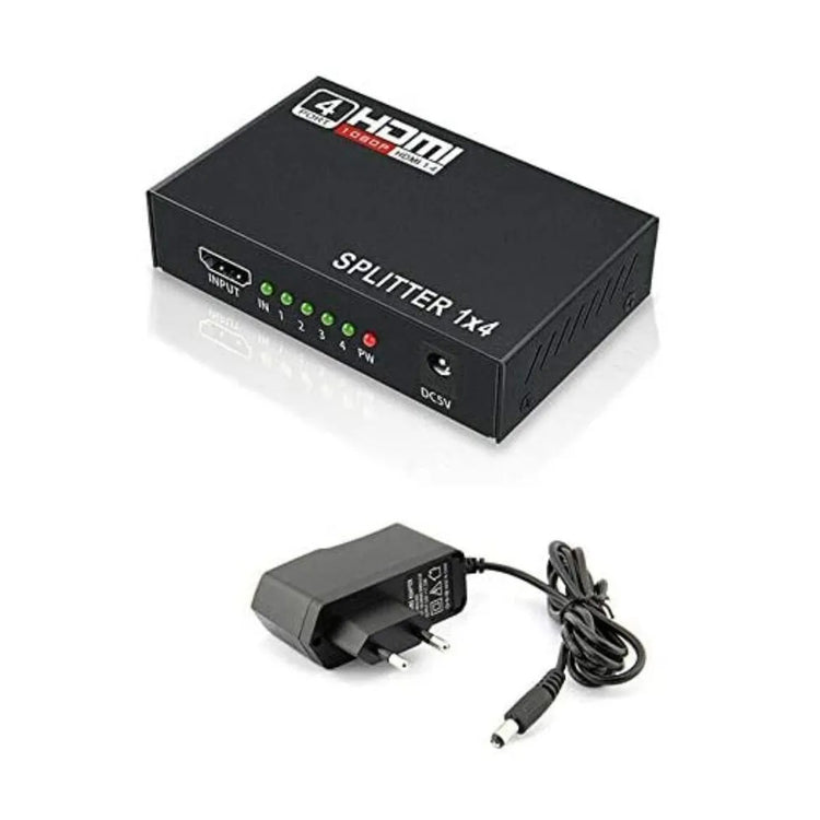 Speed-x Fj104 Hdmi Splitter 4 Port 4k Big Size