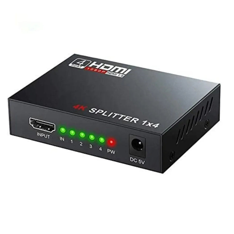 Speed-x Fj104 Hdmi Splitter 4 Port 4k Big Size
