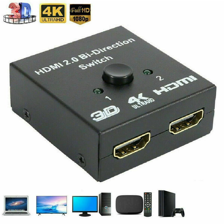 HDMI BI-DIRECTION DUAL FUNCTION SWITCH AND HDMI SPLITTER