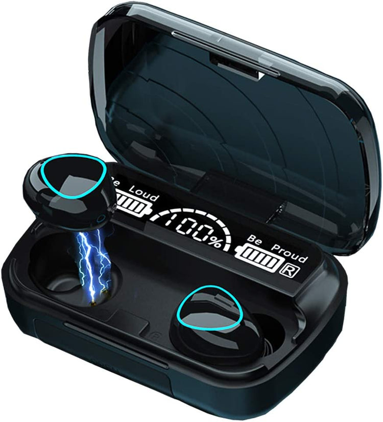 M10 WIRELESS EARBUDS BLUETOOTH EARPHONES NOISE CANCELLATION HIFI QUALITY