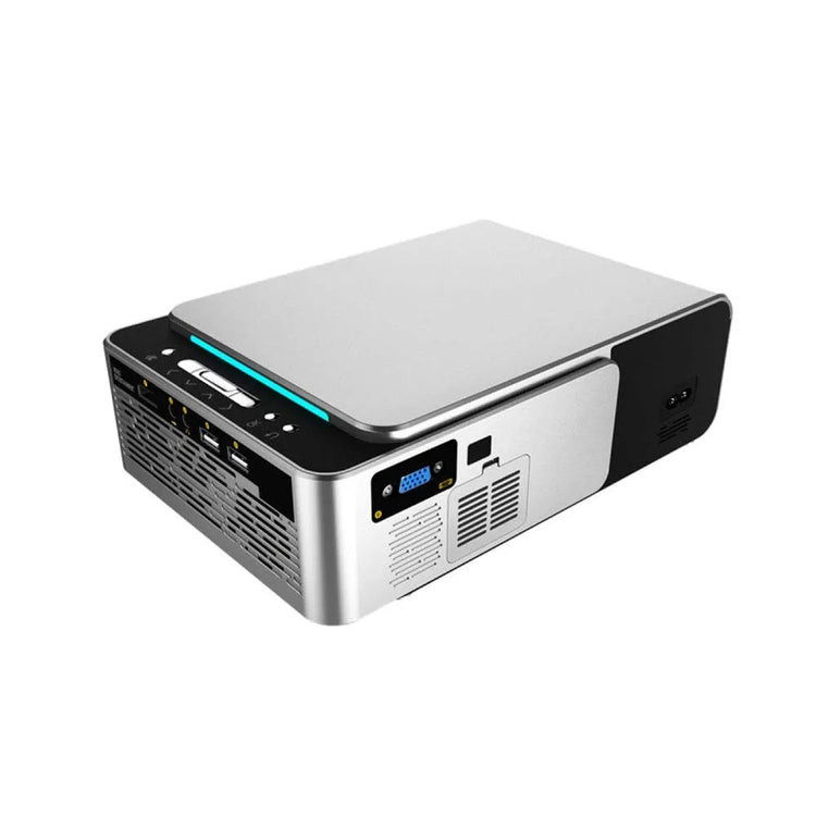 T6 Android 10.0 V WIFI Smart Optional Support 1080p HD LED Portable Projector Silver