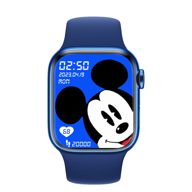 Watch 9 Max Series 9 Smartwatch (2.19 Inch IPS) 22mm Strap Navy WITH Laxasfit APP Blue