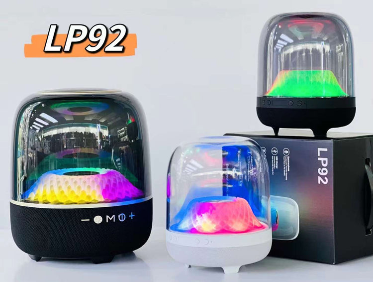 LP92 BT LED GLASS TRANSPARENT MAGIC COLOR SPEAKER