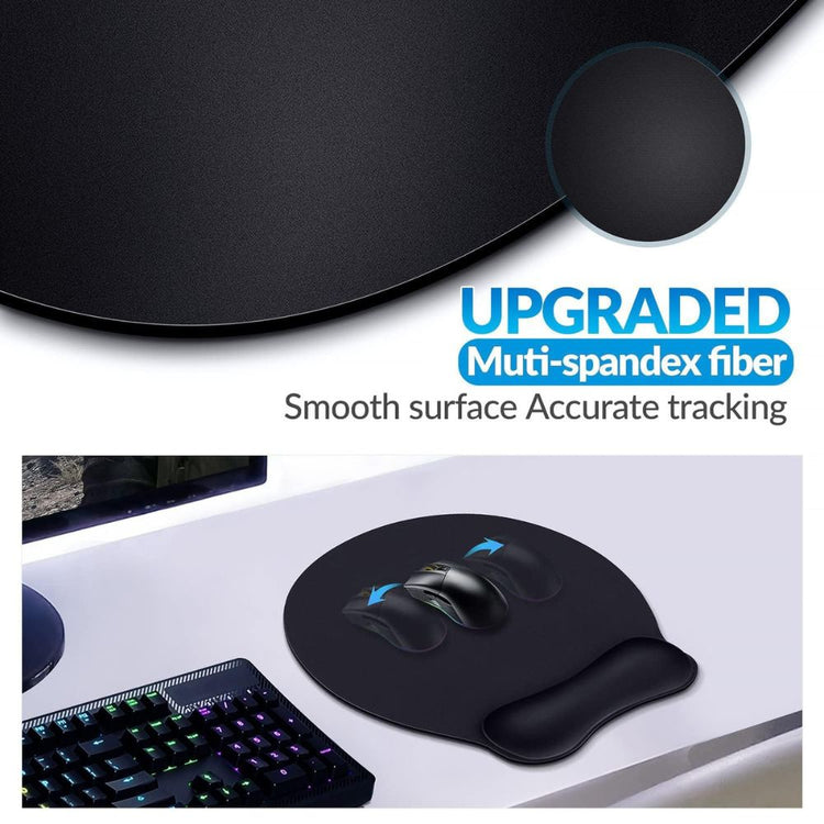 H08 GEL MOUSE PAD WITH WRIST PAD