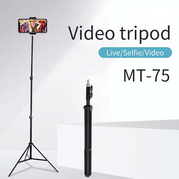 Jmary Mt-75 Light Tripod Stand For Softboxes, Ring Lights & Mobile Phones