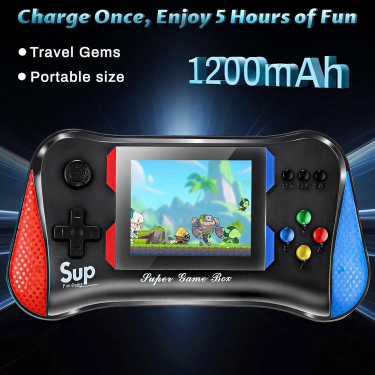 X7m Portable Mini Retro Sup Handheld Game Console 500 Built-in Games