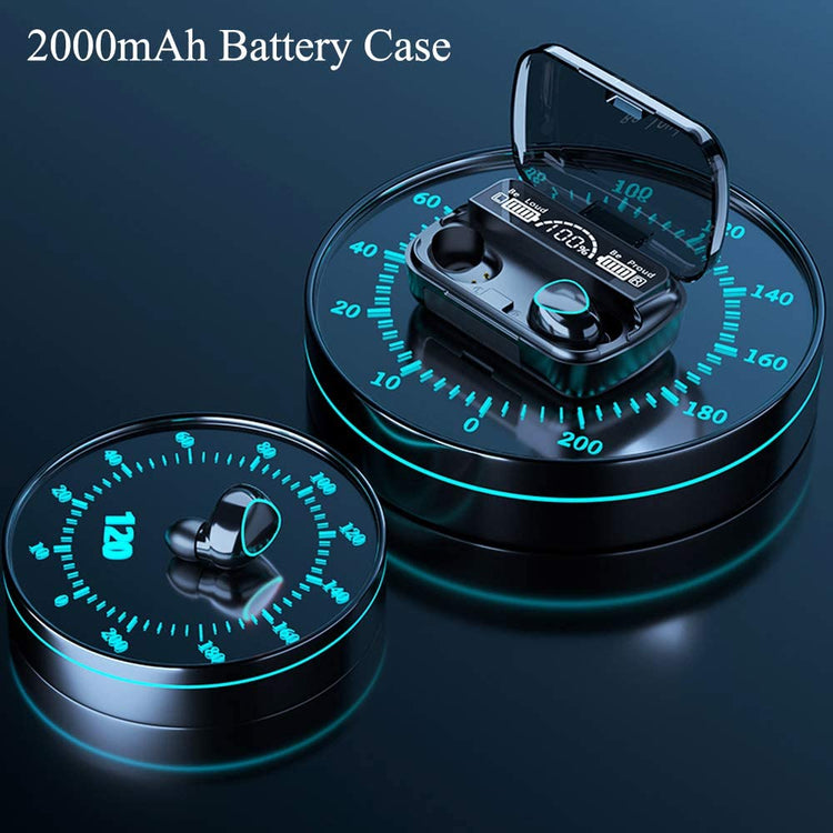 M10 WIRELESS EARBUDS BLUETOOTH EARPHONES NOISE CANCELLATION HIFI QUALITY