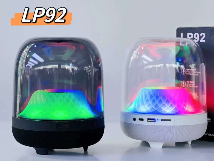 LP92 BT LED GLASS TRANSPARENT MAGIC COLOR SPEAKER