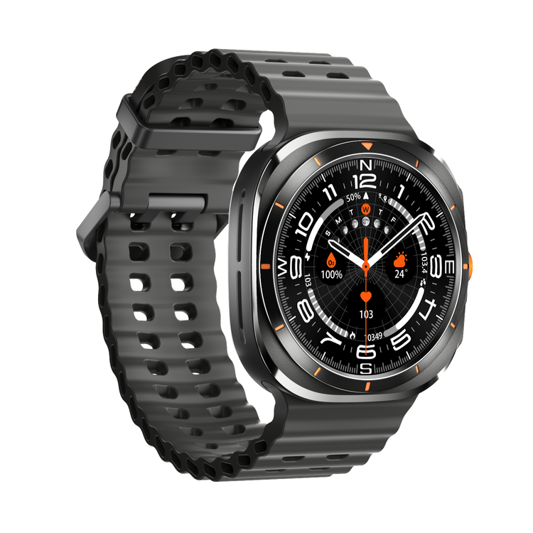 JS WATCH7 ULTRA 1.43 AMOLED DISPLAY WATERPROOF IP68 SMART WATCH WITH FITCLOUDPRO APP BLACK