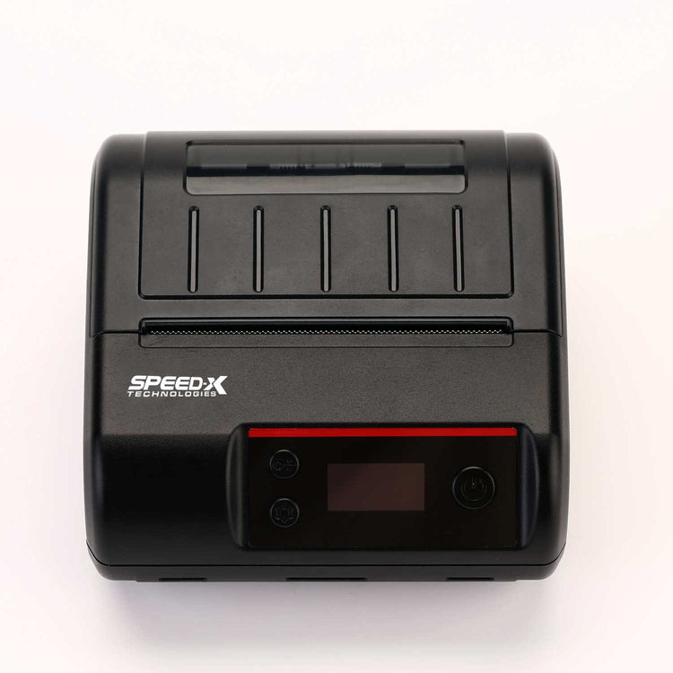 SPEED-X SP-L610BT PORTABLE THERMAL PRINTER LABEL & RECEIPT 2 IN 1 80MM WITH USB+BLUETOOTH INTERFACE