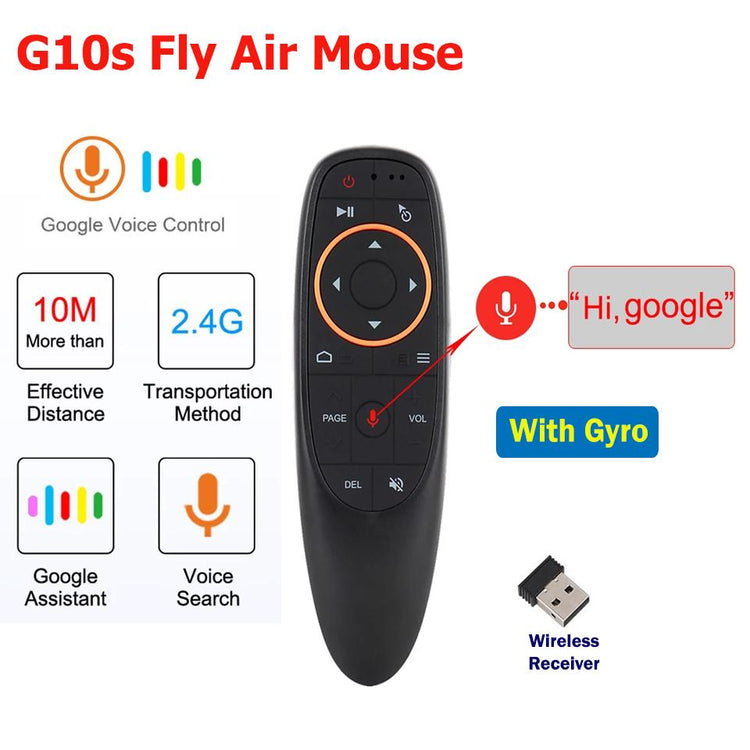 AIR MOUSE G10S WITH VOICE CONTROL