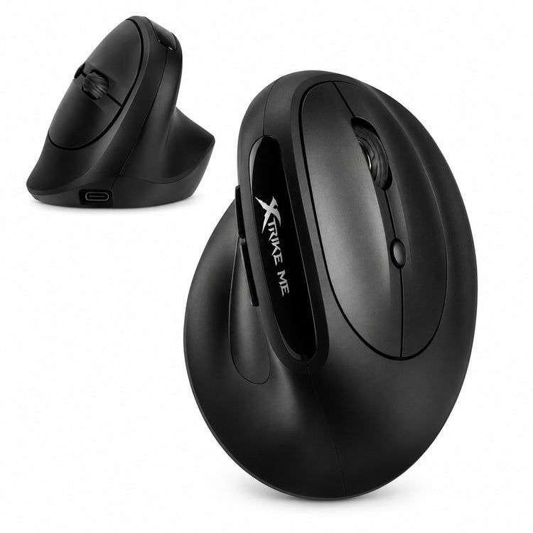 XTRIKE ME GW-301 2.4G WIRELESS ERGONOMIC RECHARGEABLE MOUSE