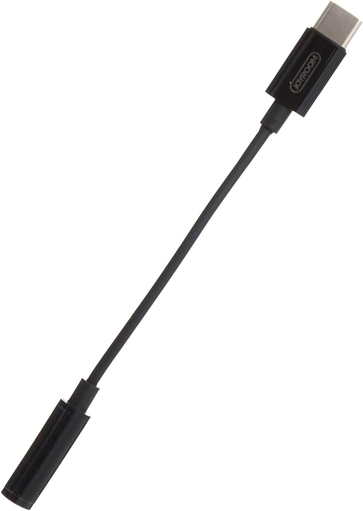 JOYROOM SH-C1 TYPE-C TO 3.5MM AUDIO CONVERSION CABLE DIGITAL BLACK