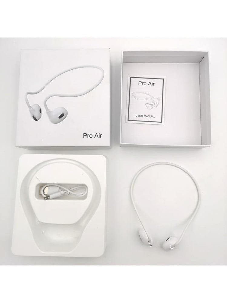 PRO AIR NECK HANGING WIRELESS EARPHONE WHITE