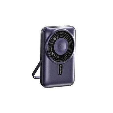 REMAX RPP-695 3 IN 1 (15W M/W) 22.5W + PD 20W POWER BANK WITH FOLDABLE STAND BLUE