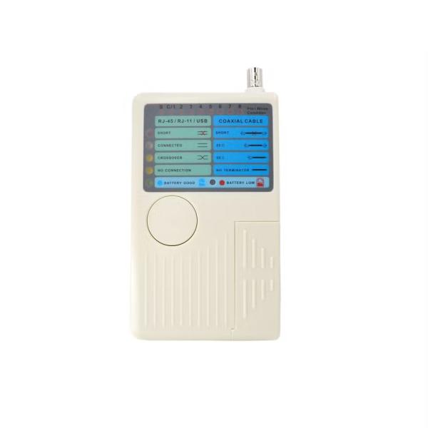 4 IN 1 NETWORK CABLE TESTER RJ45/RJ11/RJ12/USB/BNC LAN CABLE TESTER