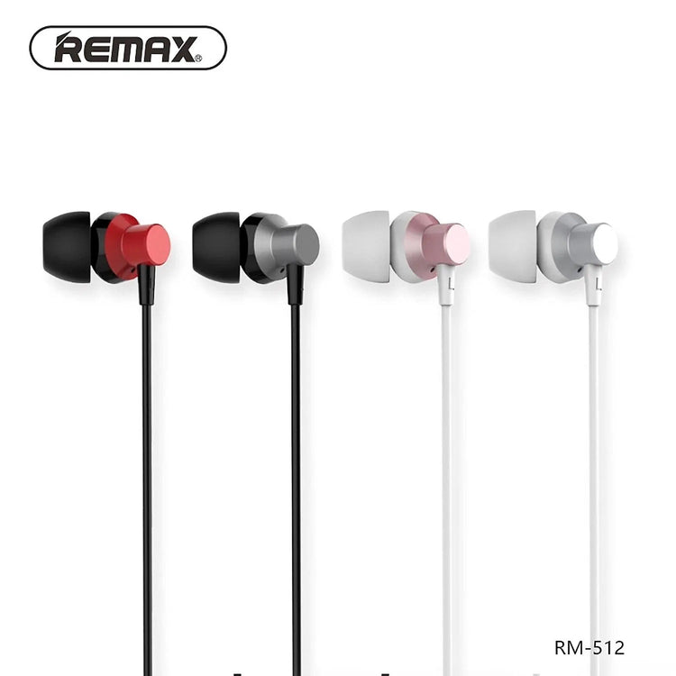 REMAX METAL STEREO MUSIC HANDFREE RM 512