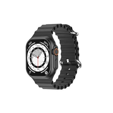 ULTRA V2 NEW FASHION 2.2 LARGE SCREEN WITH 4 STRAPS SMART WATCH WITH WearFit Pro APP BLACK
