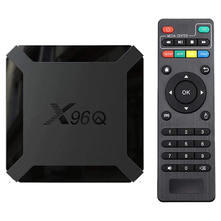 Smart Box X96q Mini Quad Core 2g+16g 4k 60fps Android 10v
