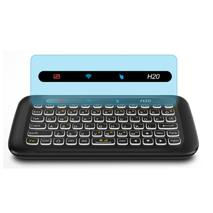 H20 UNIVERSAL MINI BACKLIGHT TOUCHPAD WIRELESS KEYBOARD AIR MOUSE CONTROLLER