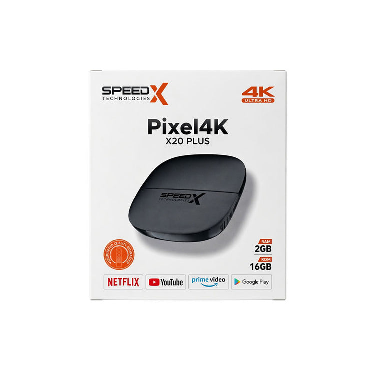Speedx Pixel4k X20 Plus Allwinner H313 Android 10.0v 4k Smart Tv Box 2gb+16gb